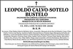 Leopoldo Calvo-Sotelo Bustelo
